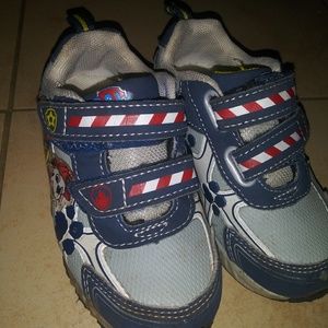 Toddler sneakers paw patrol